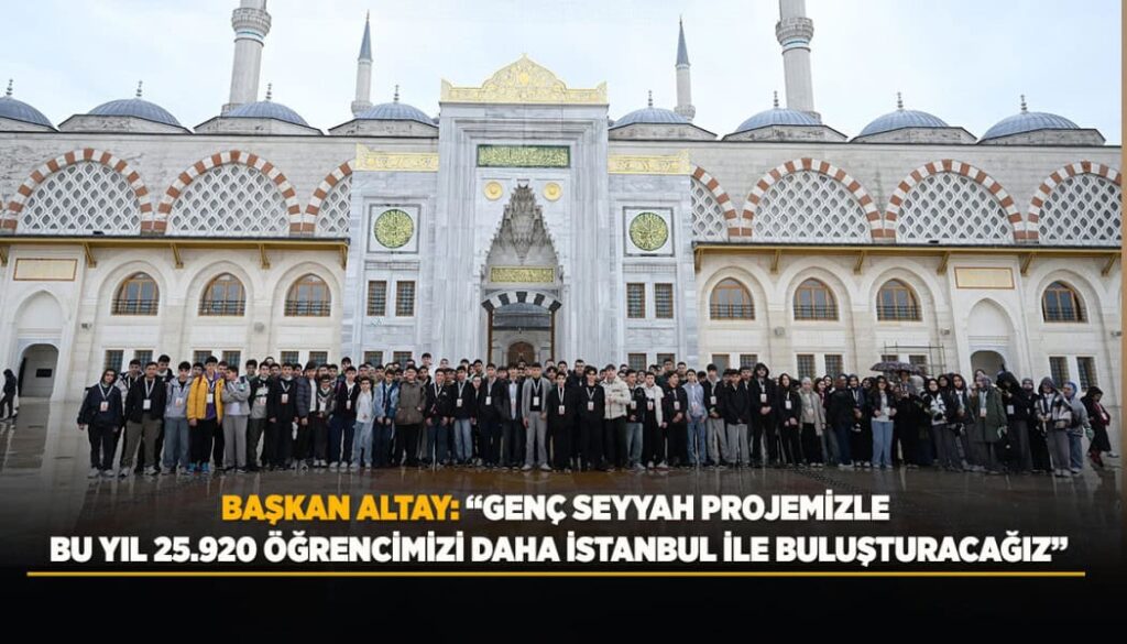 Konya'da 25.920 Lise Öğrencisi Yüksek Hızlı Trenle İstanbul'un Tarihiyle Tanışıyor