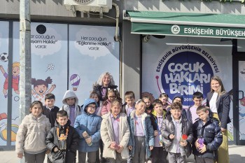 Eskişehir Büyükşehir Belediyesi'nden Deprem Haftası'nda Çocuklara Farkındalık Atölyesi