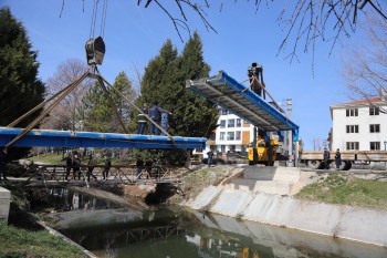 Eskişehir Büyükşehir Belediyesi, İskele 26 İçin Yeni Köprü Çalışmalarına Başladı