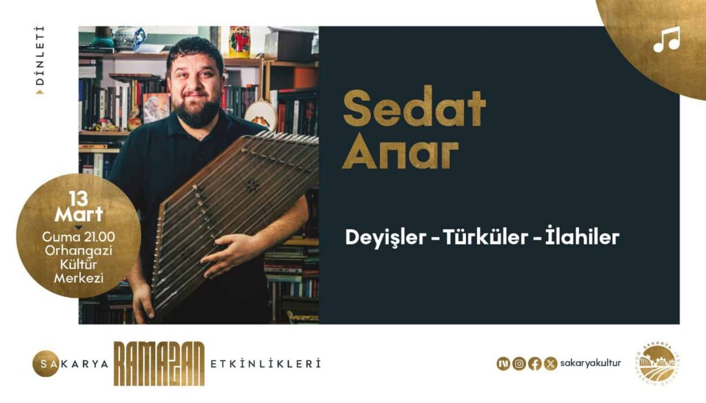 Sakarya'da Ramazan Etkinlikleri Müzik Dinletisi ve Film Gösterimiyle Tamamlanıyor